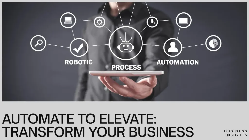 Automate to Elevate The Key to Transforming Small Businesses Automate to Elevate The Key to Transforming Small Businesses