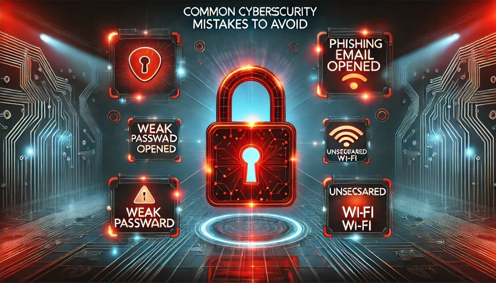 Common Cybersecurity Mistakes to Avoid