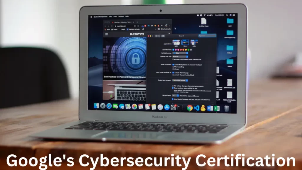 Google's Cybersecurity Certification