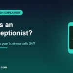 What is an AI receptionist — plain English explainer with how it works